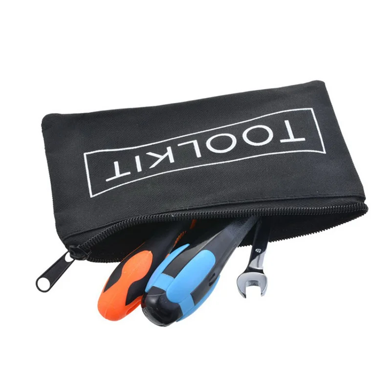 

Oxford Hand Tool Bag Small Screws Nails Drill Bit Metal Parts Waterproof Canvas Instrument Case Organizer Electrician Tools bag