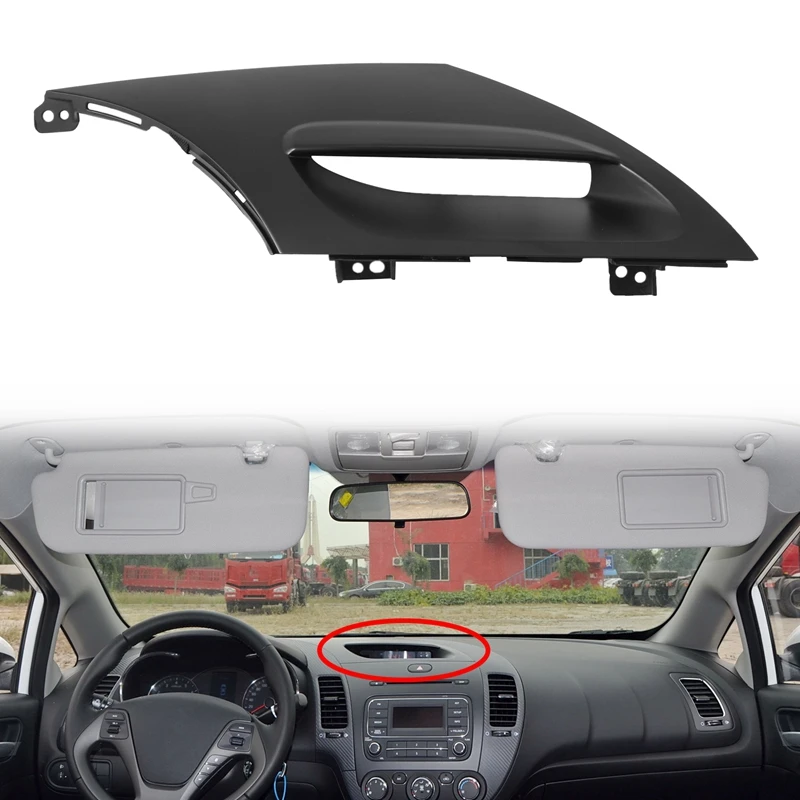 

Car Instrument Panel Cover Middle Decoration Cover Plate Central Console Clock Cover Plate For Kia K3 2013-2018 84745-B5000WK