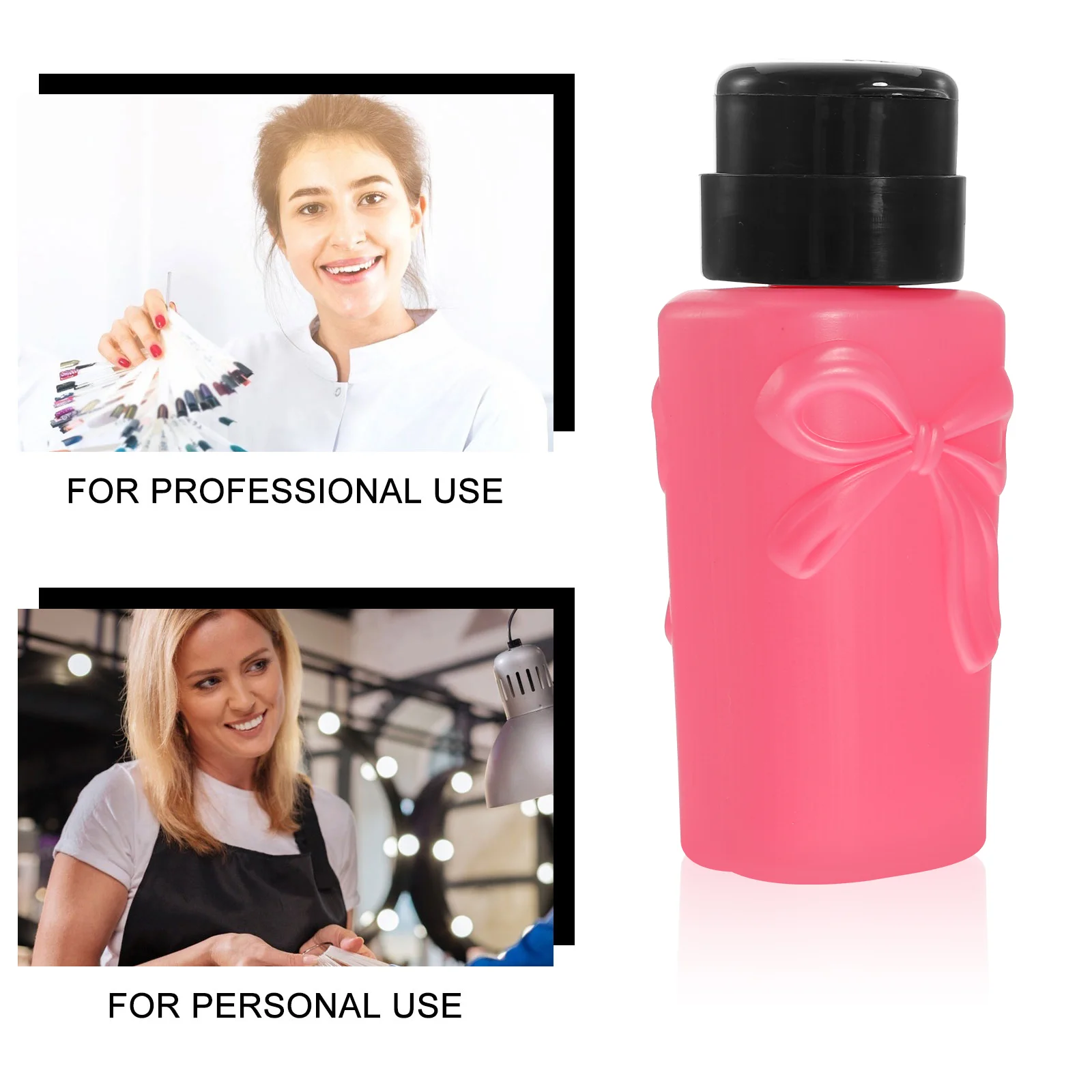 Диспенсеры для геля и жидкости снятия лака с замком многоразовая бутылка макияжа