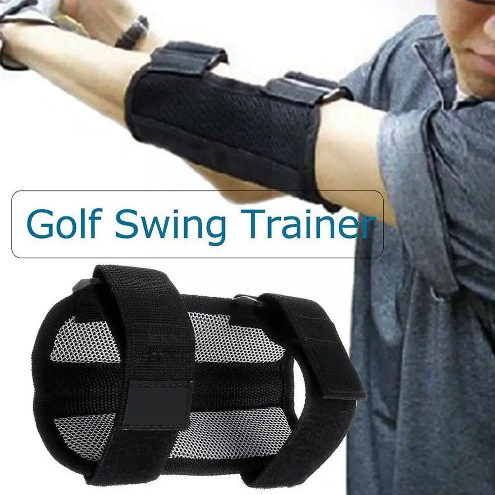 

Помощь при тренировке в гольф, корректор коленчатого сустава, прямой тренировочный бандаж на запястье, тренировочный инструмент, подходящи...