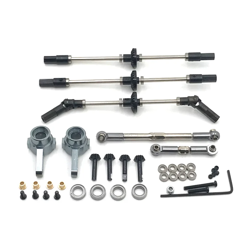 

Metal Upgrade Front, Middle and Rear Axle Steel Gear Axle Gear For WPL B16 B36 HengLong JJRC FeiYu 6WD RC Car Parts