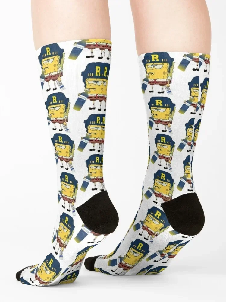 Носки Университета Рочестера забавные носки до щиколотки эстетические женские