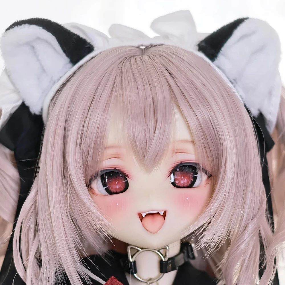Голова куклы BJD 14, аниме-стиль, женская, без макияжа, из смолы, для самостоятельной сборки, аксессуары для кукол, игрушки-головы кукол (art.: 3920db3c7c07f) - 3920db3c7c07f