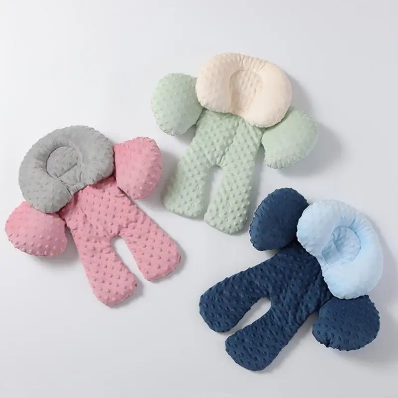 Фото 77HD Newborns Cashion Cushion вставка обеспечивает поддержку головы и тела для колясок и качелей. Съемная подушка №4