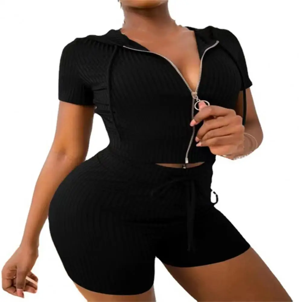 

2Pcs/Set Fashion Ladies Yoga Suit Slim Fit S-2XL Sportswear Set Woman Fashion Top Pants Suit Leisure Outfit