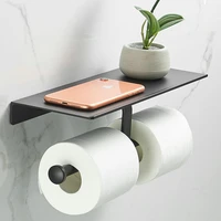 049 home toilet paper roll holder for bathroom tissue towel storage rack restroom organizer shelves wall mounted wc accessories