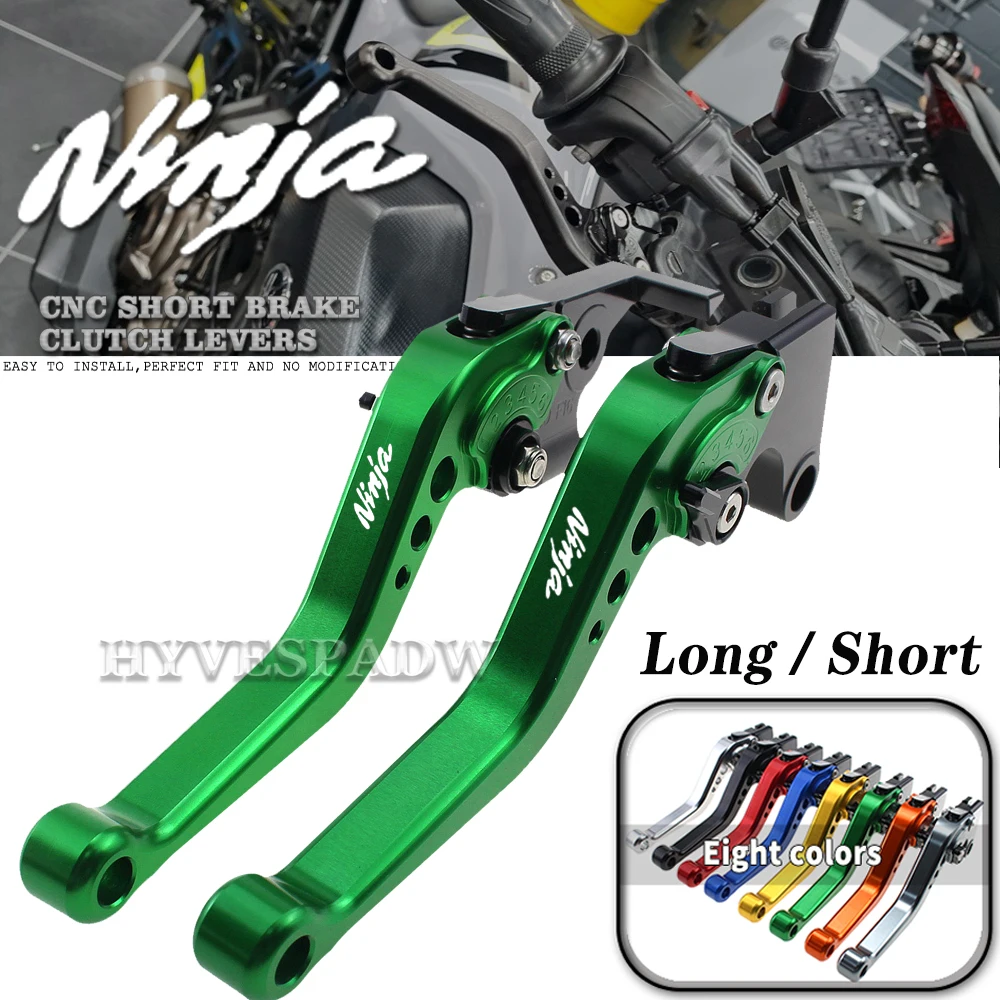 

Для Kawasaki Ninja 250 Ninja300 Ninja250R NINJA 400 мотоциклетные регулируемые ручки рычаг длинный/короткий тормозной рычаг сцепления