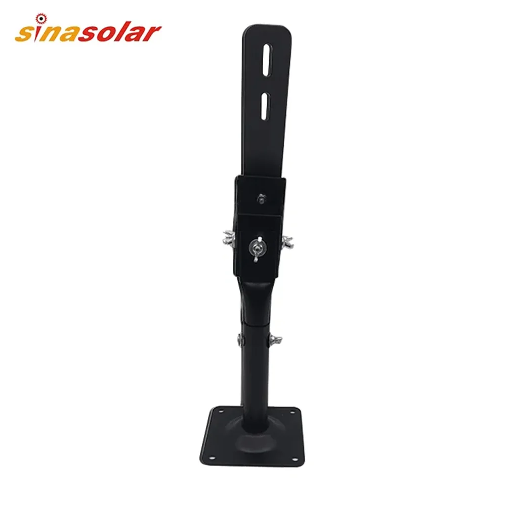 200~275mm Metal HDG 360 Degree Universal Adjustable Wall Pole Triangle Solar Panel Mounting Bracket For Mount on Wall/Ground