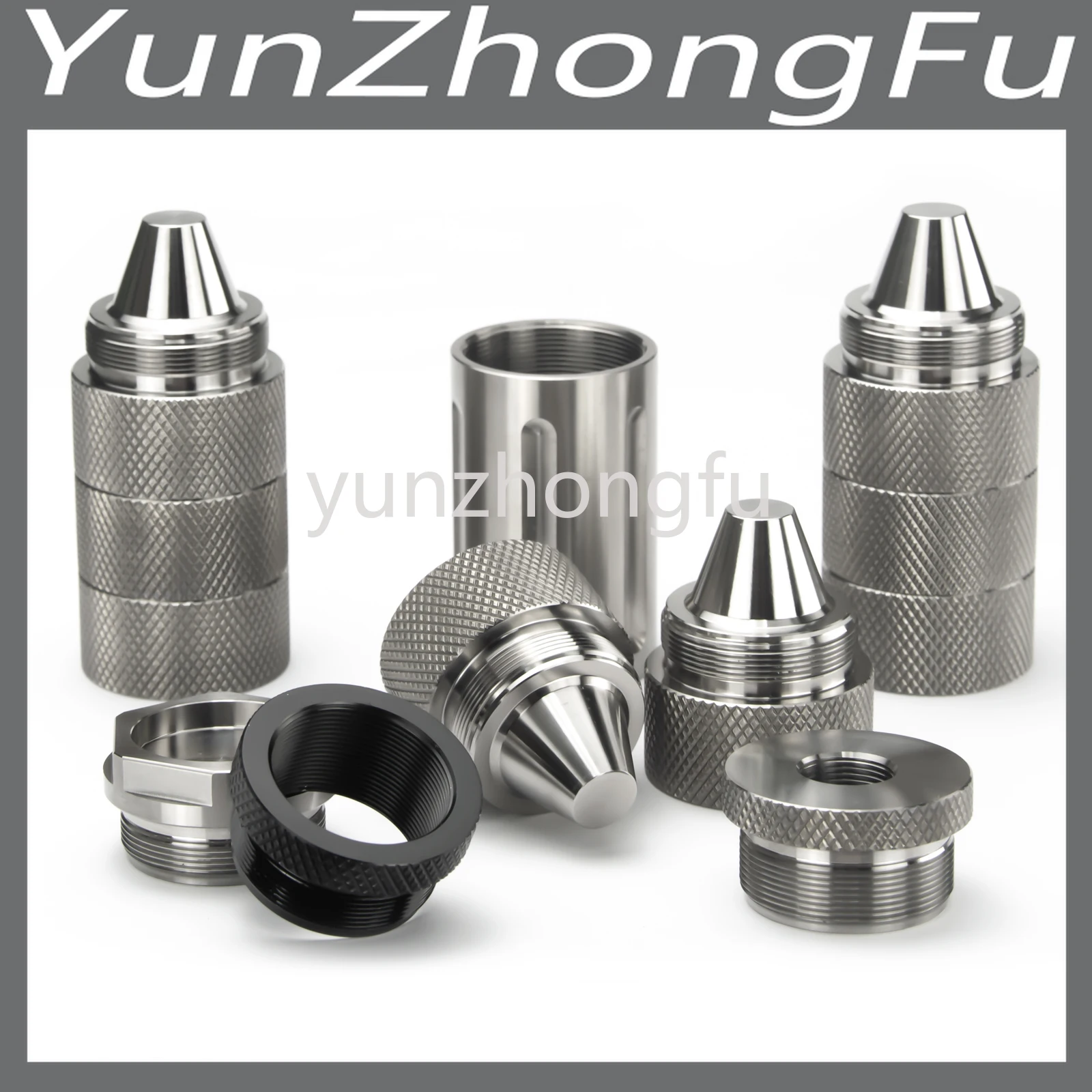 

Modular Solvent Catcher (MST) Kit 10 'L 1.5 ''OD Titanium GR5 1.375x24 Tube 1/2x28 Spiral Cone Fuel Filter
