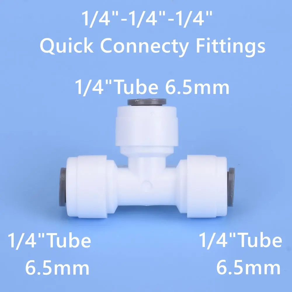 

Пластиковый тройник RO 1/4 3/8