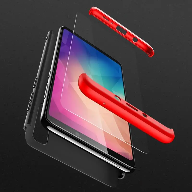 

GKK Original Case for Samsung Galaxy A9 2018 Star Pro A9S Case 360 Shock-proof Hard PC Matte Back Cover for Samsung A9s Case