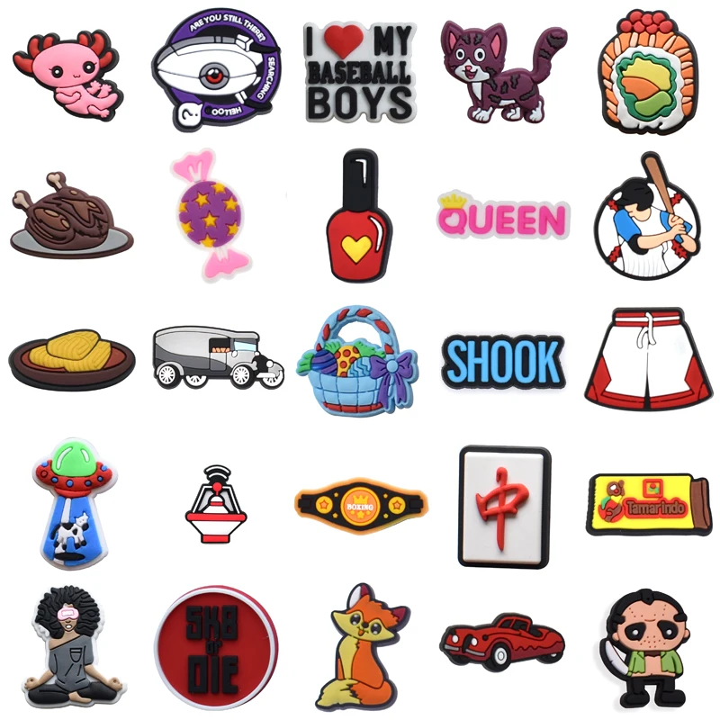 

Шармы для обуви для мужчин и девочек, комплект шармов для женщин, джинсы, подарки для мальчиков, украшения для крокса, оптовая продажа, комплект аксессуаров для обуви оптом