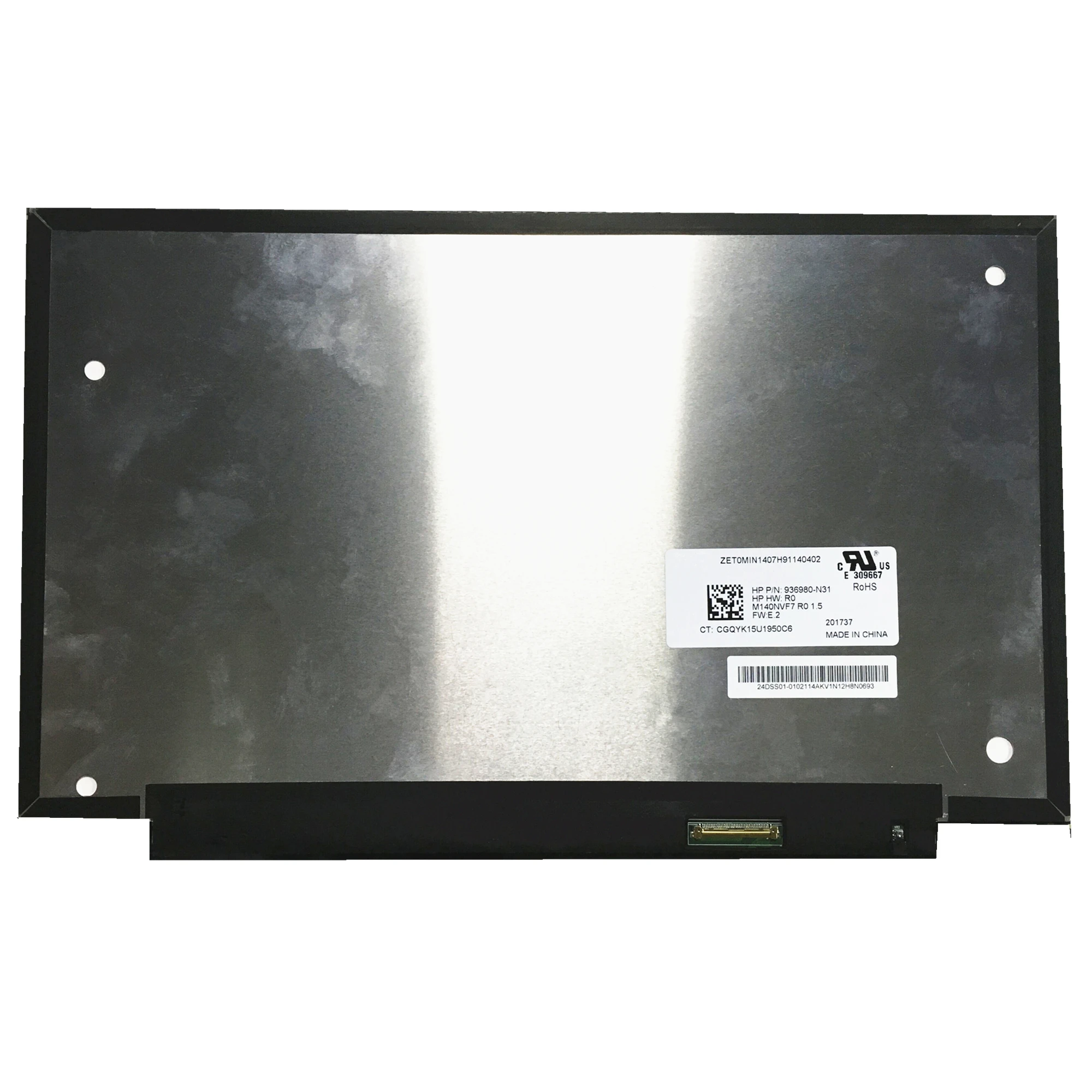 

Free shipping M140NVF7 R0 14.0'' IPS 120Hz Laptop LCD Screen 1920*1080 EDP 40 Pins