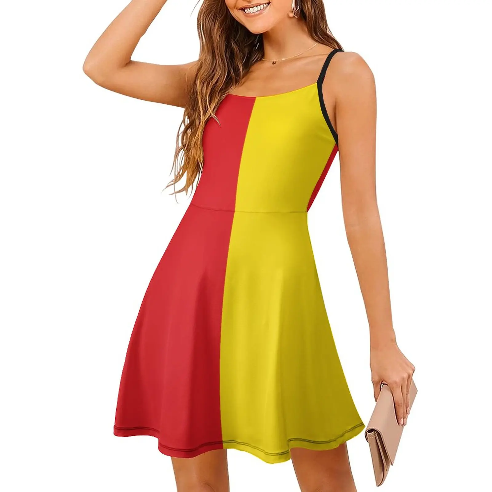 

LuikVlag Creative Exotic Woman's Dress Women's Sling Dress Humor Cocktails The Dress