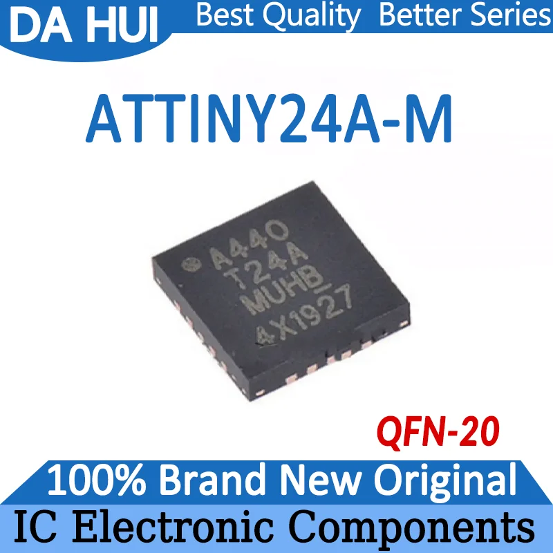 

ATTINY24A-MU ATTINY ATTINY24 ATTINY24A IC MCU Chip 8BIT 2KB FLASH QFN20