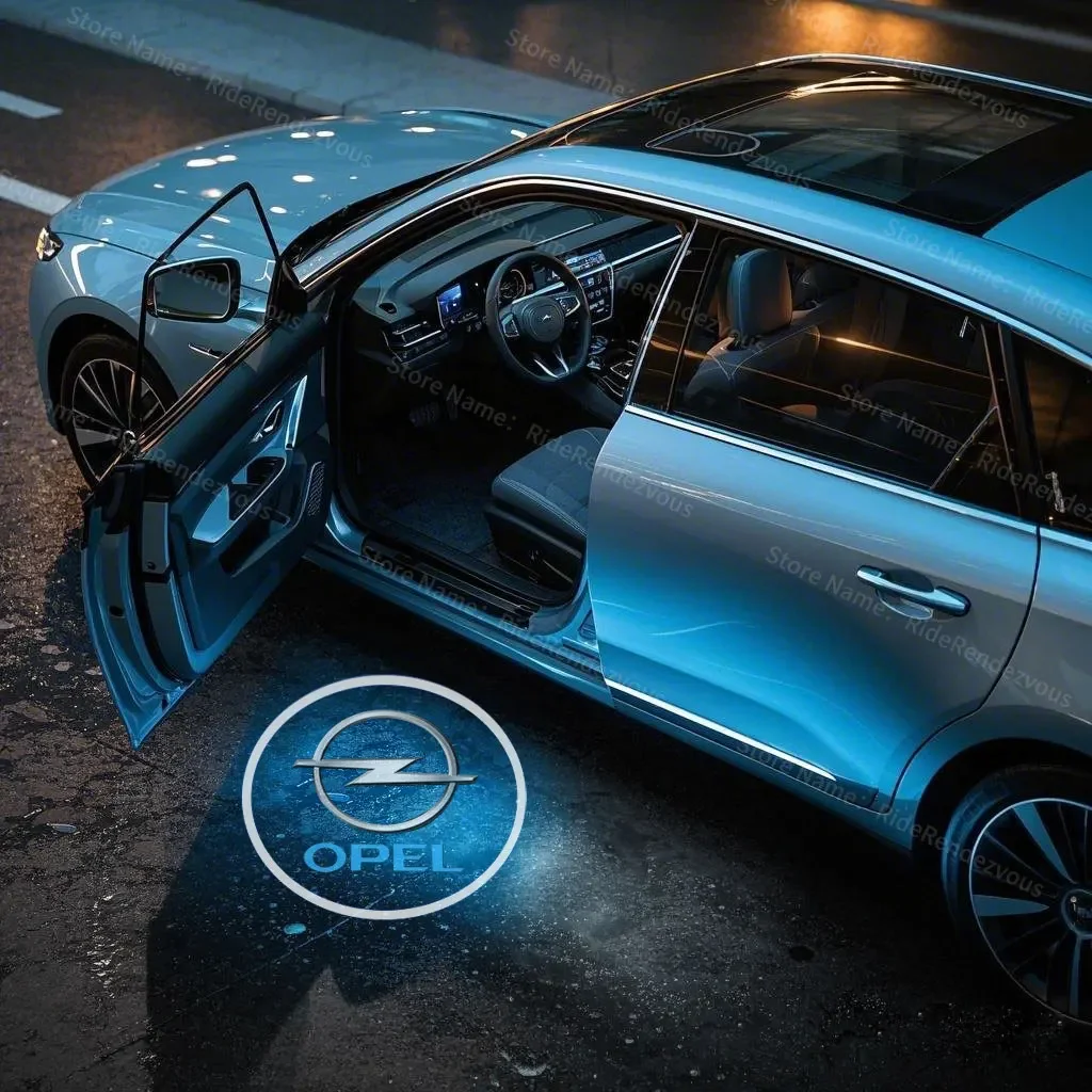 Подходит для приветственных фонарей OPEL с логотипом автомобильных дверей и
