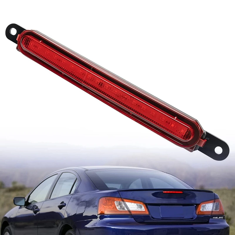 Красная автомобильная светодиодная лампа заднего багажника для Mitsubishi Lancer Sedan EVO X