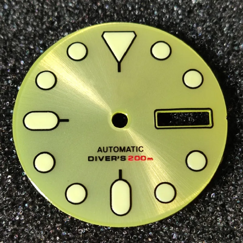 Special enamel dial color Japanese super C3 luminous SKX007 / abalone /turtle watch MOD NH35/36mm Movement accessories Date-day