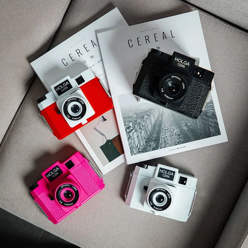 Фото Новая ретро-пленочная камера Holga 120N с точкой и стрельбой Lomo, ручная Prime Film Camera, Lomography Lomo с использованием пленки формата 120 ﻿ №3