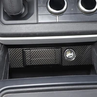 car accessories abs carbon interior central control usb charging port protection cover for land rover defender 110 2020 2021