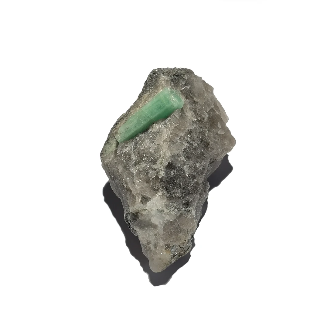

100g C5-4i Natural Quartz Emerald Mineral Crystal Specimen Home Decoration From Malipo Wenshan Yunnan Province,China