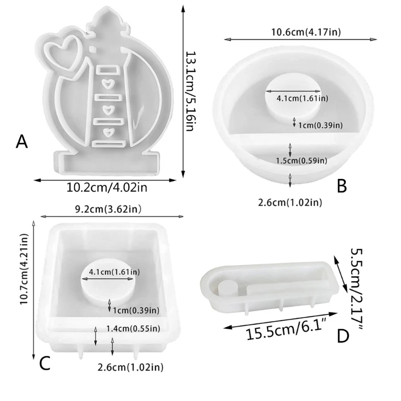 Силиконовые формы для подсвечников штукатурок подсвечники маяков смолы