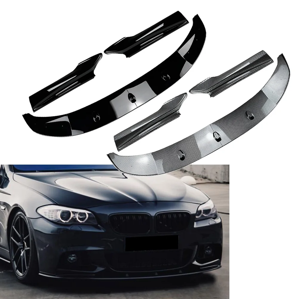 Автомобильный передний бампер губа подбородок спойлер Отделка боковой сплиттер