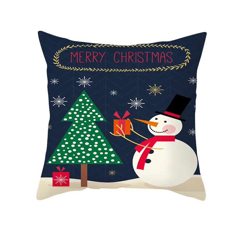 

Подарочная Подушка Рождественская наволочка белый диван для дома Рождественская атмосфера Рождественский Подарок новогодний подарок праздничный подарок