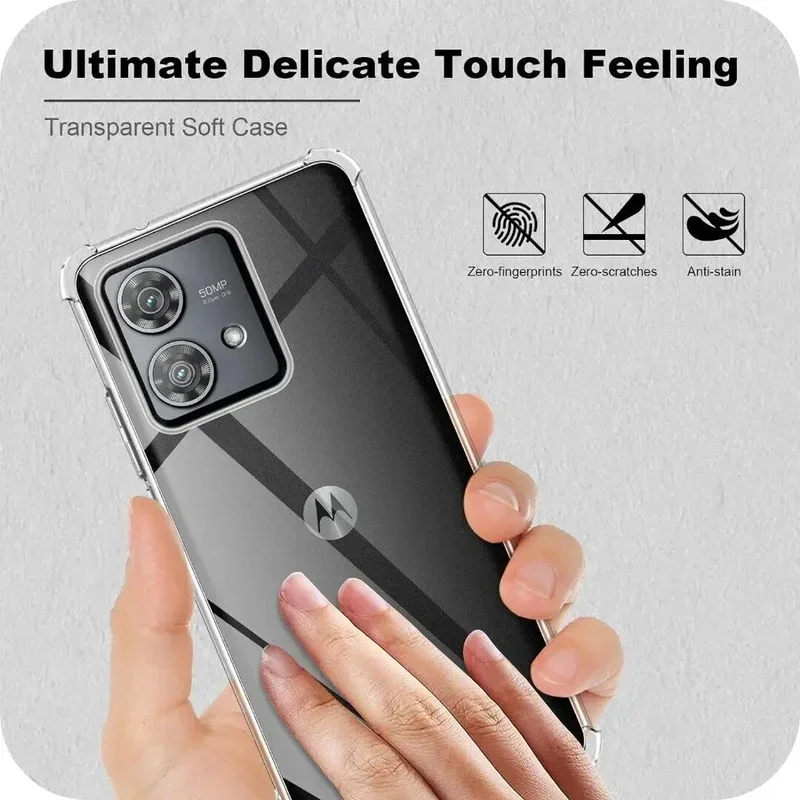 Shockproof airbag TPU case for Motorola G85 G35 Moto G55 E14 G04 s G24 power G84 G34 G54 G14 protective cover fundas Coque Capa