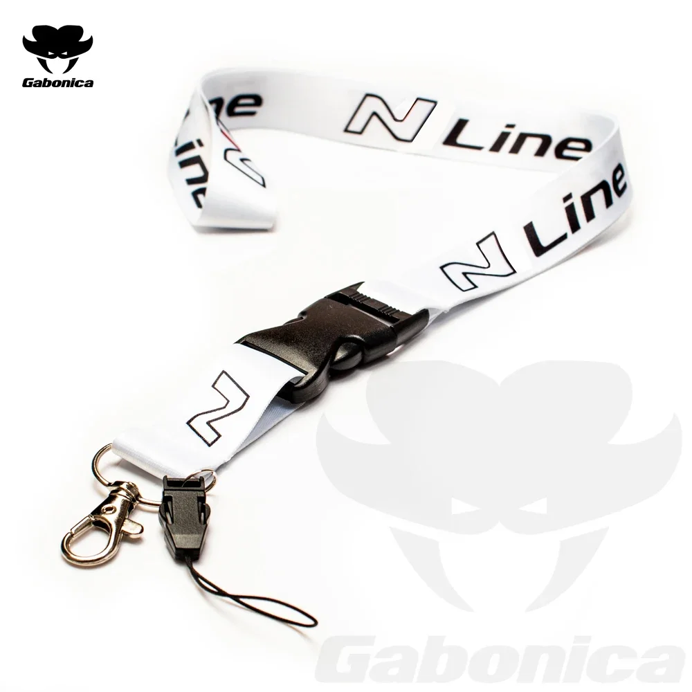 

Ремешок для автомобильного ключа, шейные ремни, автомобильный брелок для Hyundai N Performance Creta Azera Eon Kauai i10 i20 i30 Fastback i40 ix35