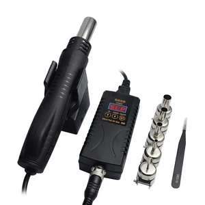 Высококачественная Портативная паяльная станция BGA со светодиодной подсветкой, воздуходувка горячего воздуха, тепловая пушка 8858