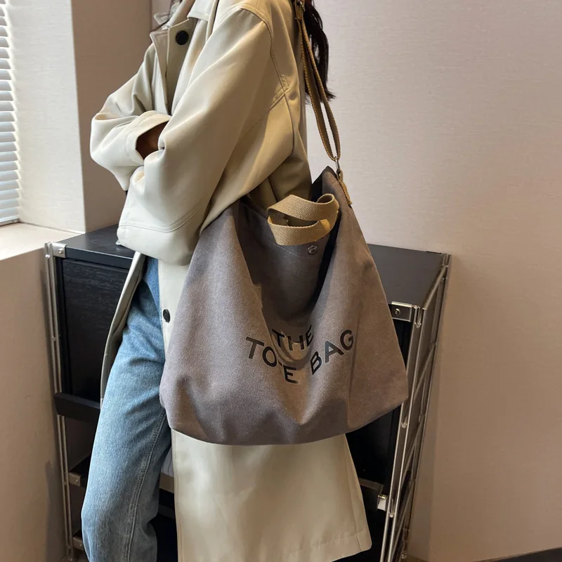 2023 New Canvas Shoulder Bag For Women With Large Capacity  Work and Leisure The Tote Purses And Handbags