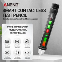 aneng vc1015 non contact ac voltage detector tester meter 12v 1000v pen style electric indicator led voltage meter vape pen