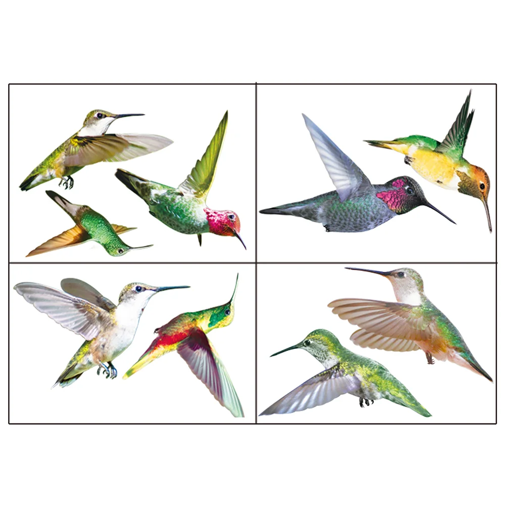 

Window Clings Bird Filmanti Decals Strikes Stickerstickers Collision Room Living Strike Windows Hummingbird Decorative Privacy