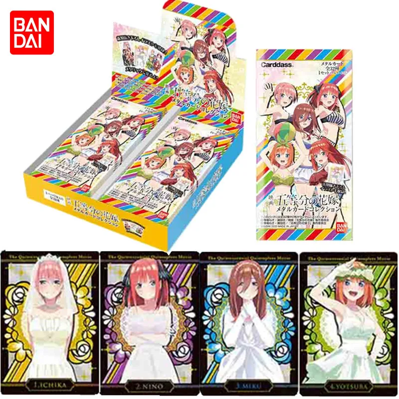 

The Quintessential Quintuplet Cards Collection Paper Borad Games Children Anime Peripheral Character Kid's Gift Playing Card Toy