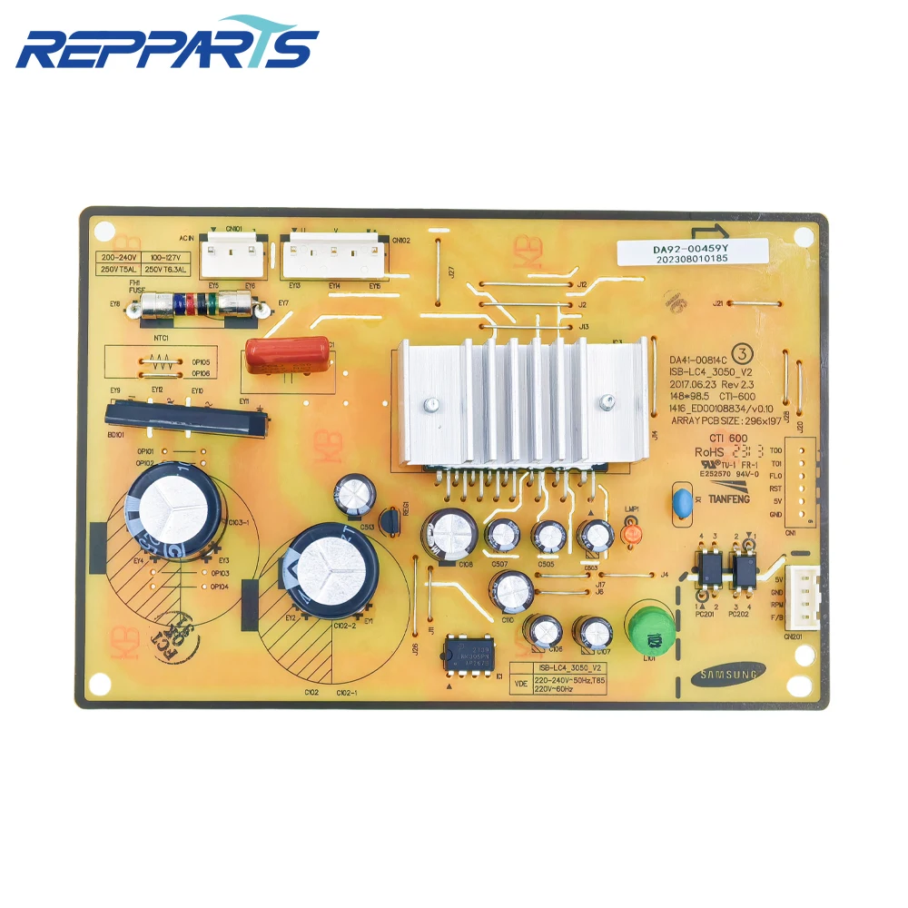 

Новая плата управления DA92-00459Y DA41-00814C для Samsung, холодильника, материнской платы, детали морозильной камеры