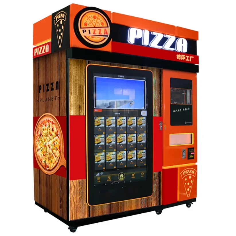 Роботер Pizza Ver Councilemy автомати Promo zum Desen Distributeur Автоматический ique de frisch Gefrorene