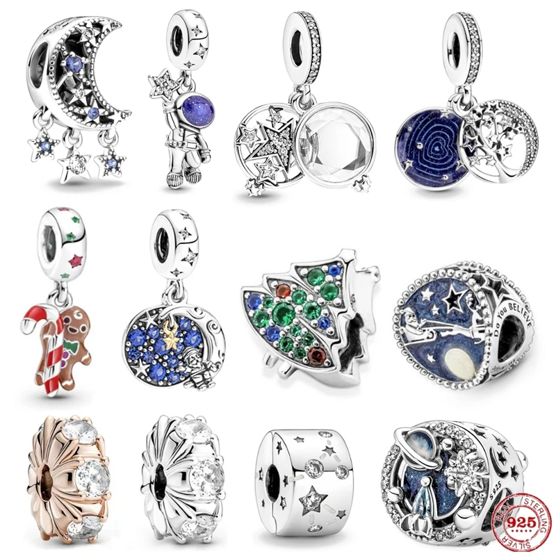 

New biscuit villain candy Christmas tree pendant beads suitable fit original Pandora bracelet exquisite DIYladies jewelry beaded