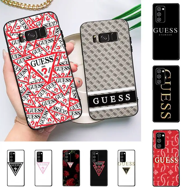 

Fashion Trend GUESS Phone Case For Samsung Galaxy Note10Pro Note20ultra note20 note10lite M30S
