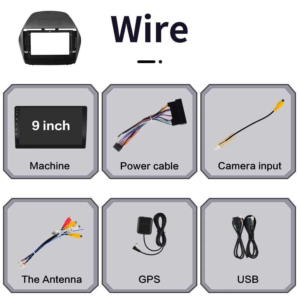 Автомобильный мультимедийный плеер 2 Din автомобильные Радиоприемники
