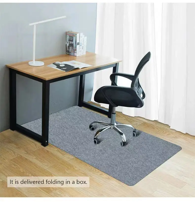 Office desk chair mat living room carpet cushion durable non-slip Floor Wood Protect rugs floor Solid color | Дом и сад