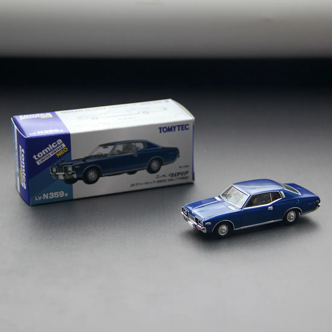 Оригинальная коллекционная модель автомобиля Tomytec Tomica Limited Vintage NEO LV-N358a Nissan Cedric 2-Door HT 2800SGL Green 1975 164, литая под давлением, масштаб 1:64. (art.: 3920dbd2cfd12) - 3920dbd2cfd12