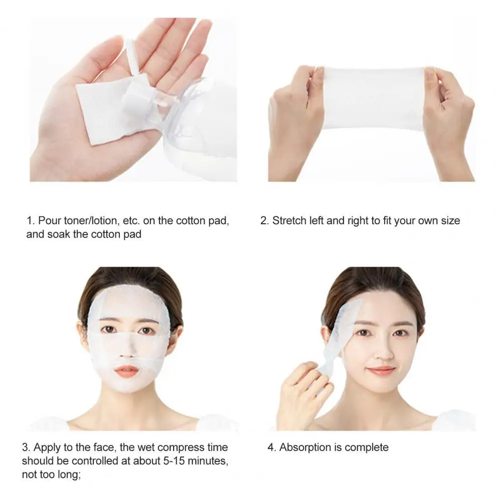 

50 шт., безопасные салфетки для чистки лица