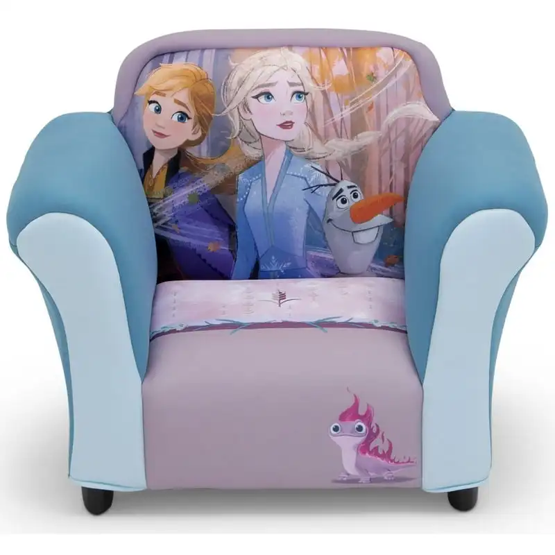 

Upholstered Chair with Sculpted Plastic Frame by Children