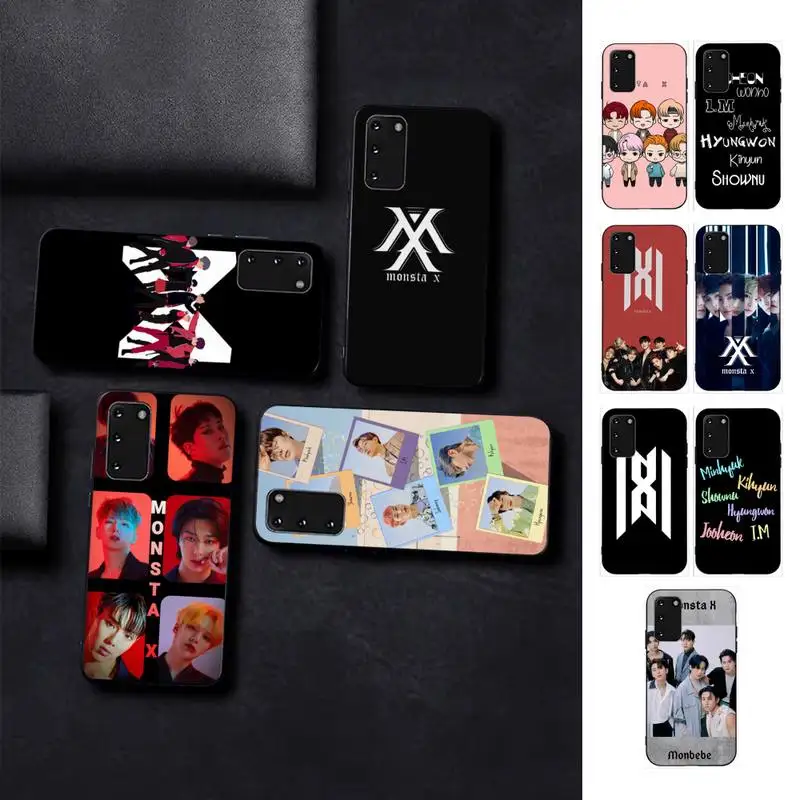 

Kpop Monsta X Phone Case for Samsung S10 21 20 9 8 plus lite S20 UlTRA 7edge