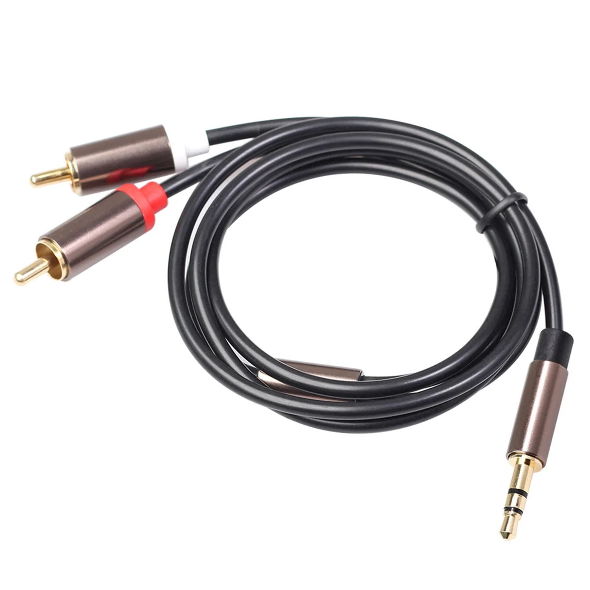 Кабель Rca Hifi Стерео 3 5 мм к 2Rca Аудиокабель Aux Jack Y Разветвитель для усилителей Аудио