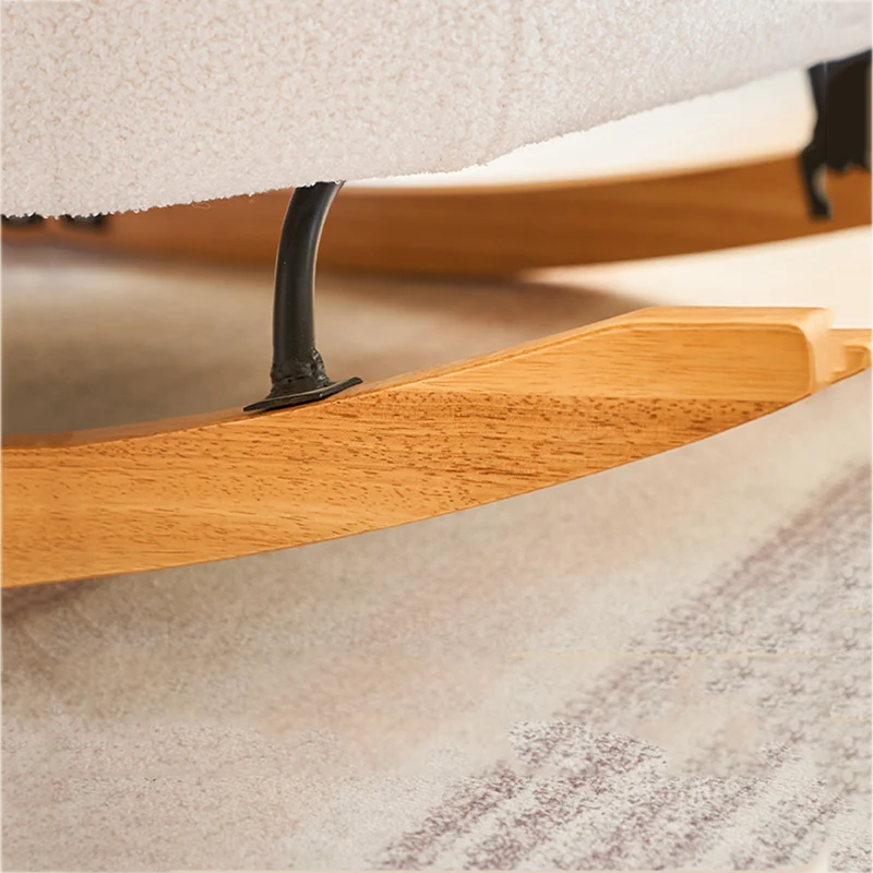 Кресло-качалка Poltrona белое кресло-качалка для спальни в скандинавском стиле