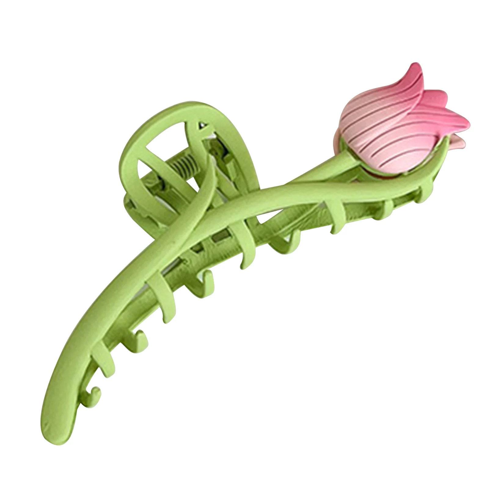 

Tulip Hairpin For Women Flower Shaped Hair Pin Headwear Romantic Hair Hairpin Headgear Hair Style DIY Tool For Women