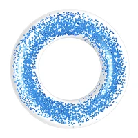pool floats swim tubes rings beach glitters decor swim ring life ring swimming party toys for kids adults 70cm sky blue