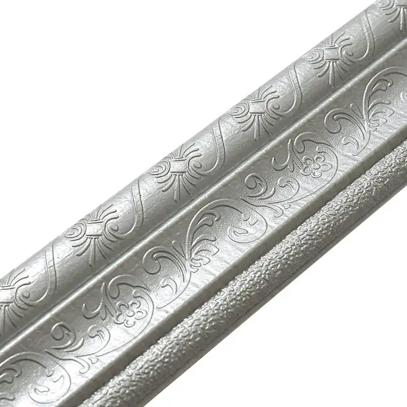 

3D Self Adhesive Waterproof Baseboard Wallpaper Border Molding Trim Foam Wall Sticker Living Room Bedroom Home Wall Decorations